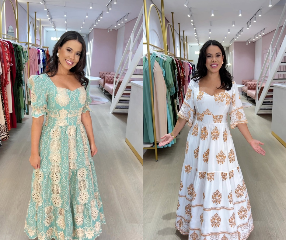 KIT 3 - Vestido Andy + Vestido Ambrosia