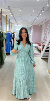 Vestido Valdirene Flores Brancas
